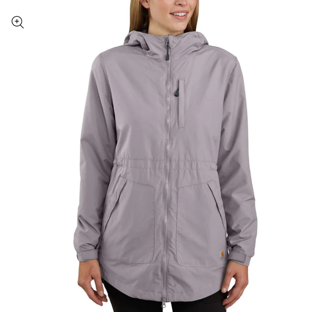 Carhartt Woman’s Rain Defender Lightweight Purple Jacket Coat